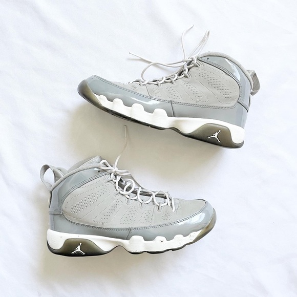 Nike Other - Nike Air Jordan 9 Retro IX 9 Cool 2012 Grey Sneakers Size 7Y